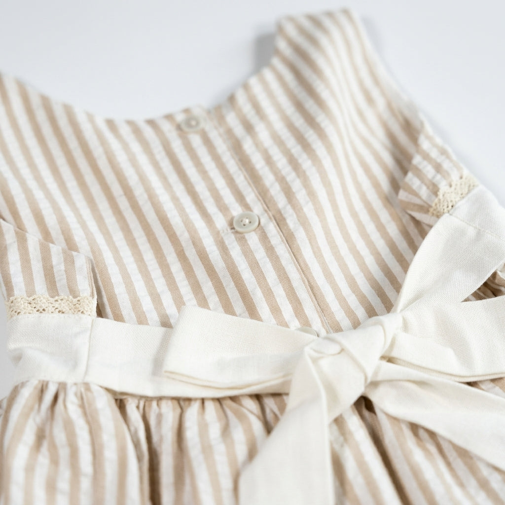 Vestido Rayitas Moñito