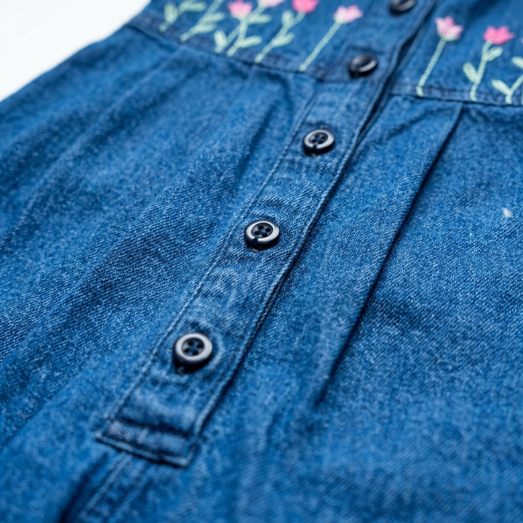 Jumper Flowers Denim