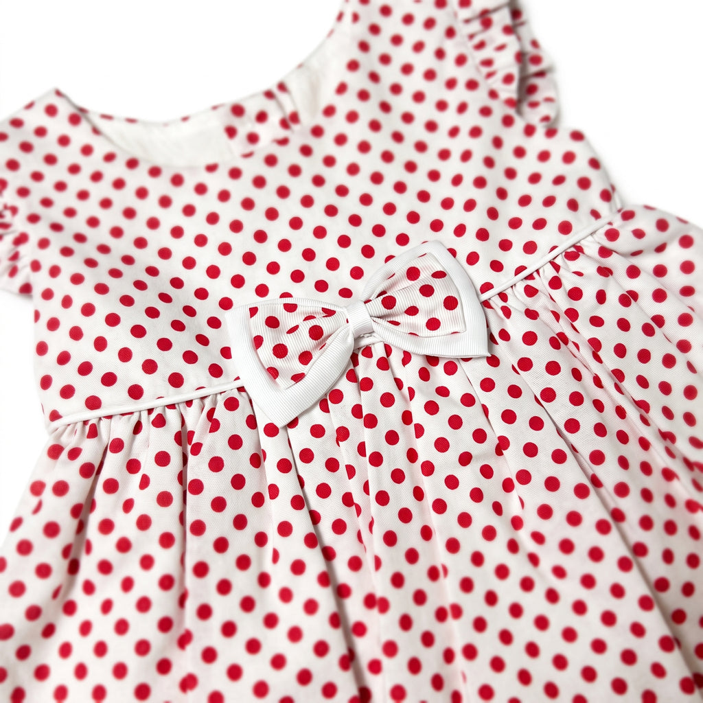 Vestido Puntitos Rojos + Calzoncito