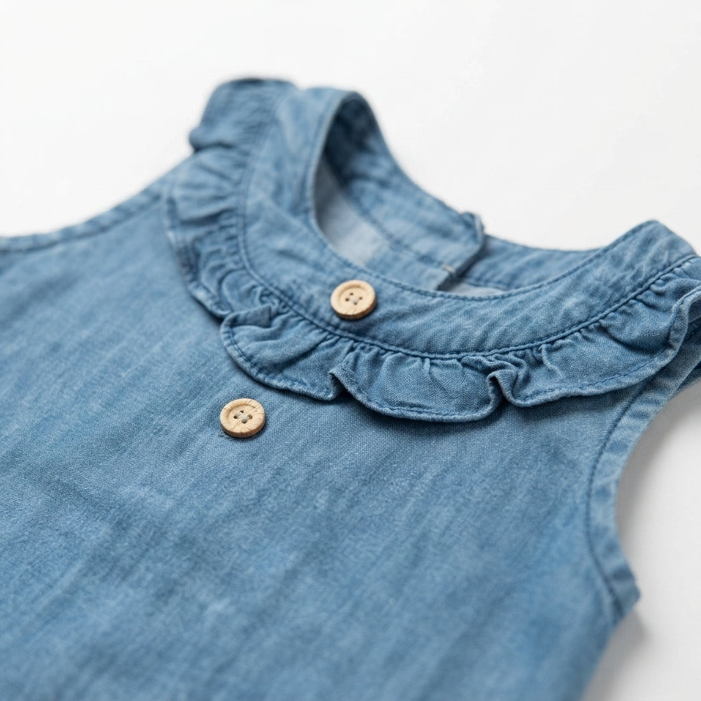 Batica Conejitos Denim + Calzoncito