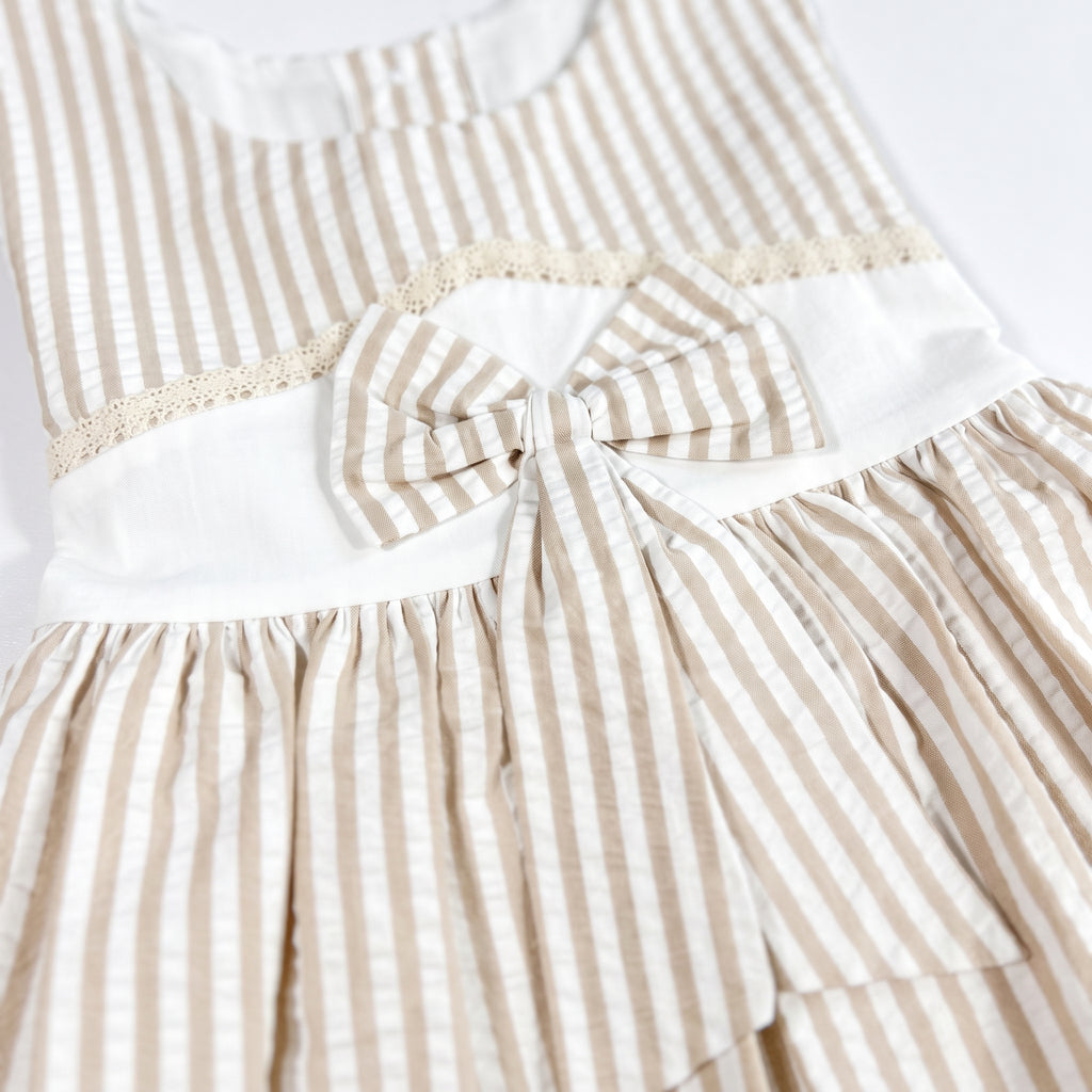 Vestido Rayitas Moñito