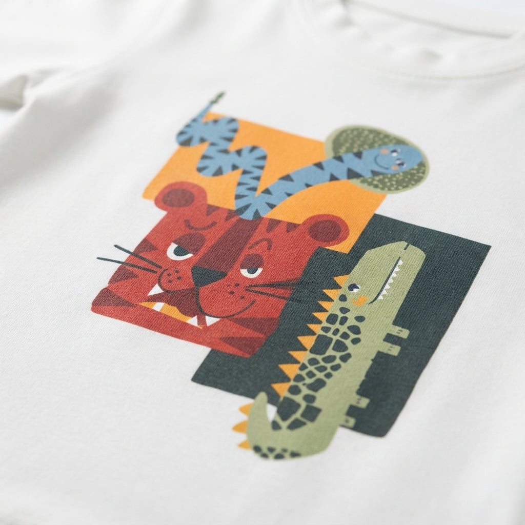 Camisa Estampado Selva + Bermuda