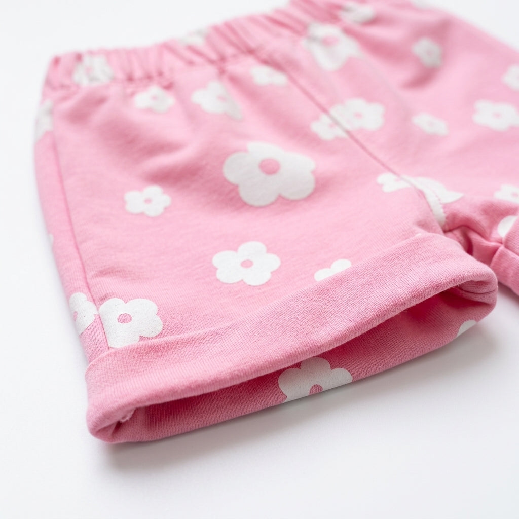 Camisa Flowers + Short Burda