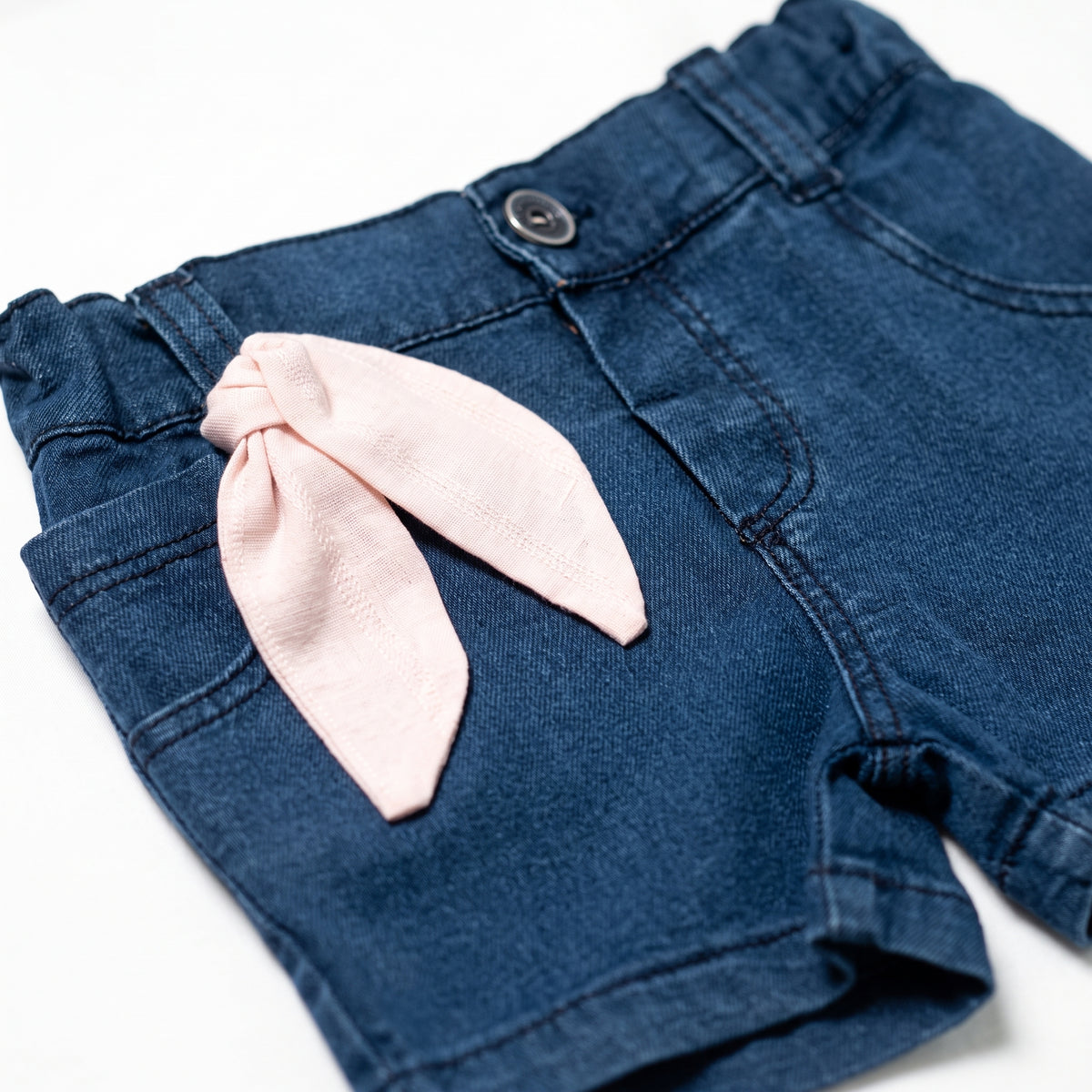 Blusita Lino + Short Denim