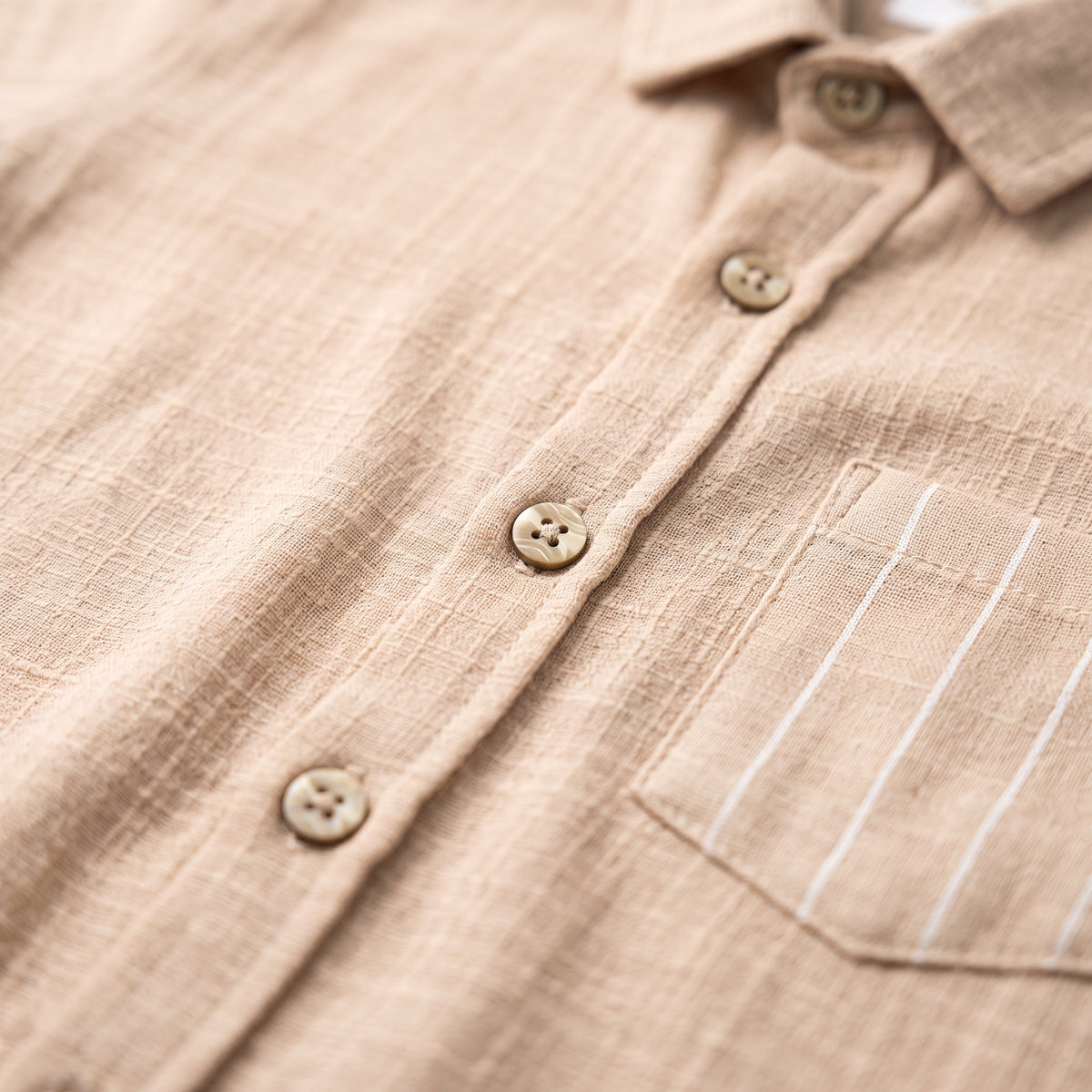 Camisa Manga Corta + Bermuda Lino