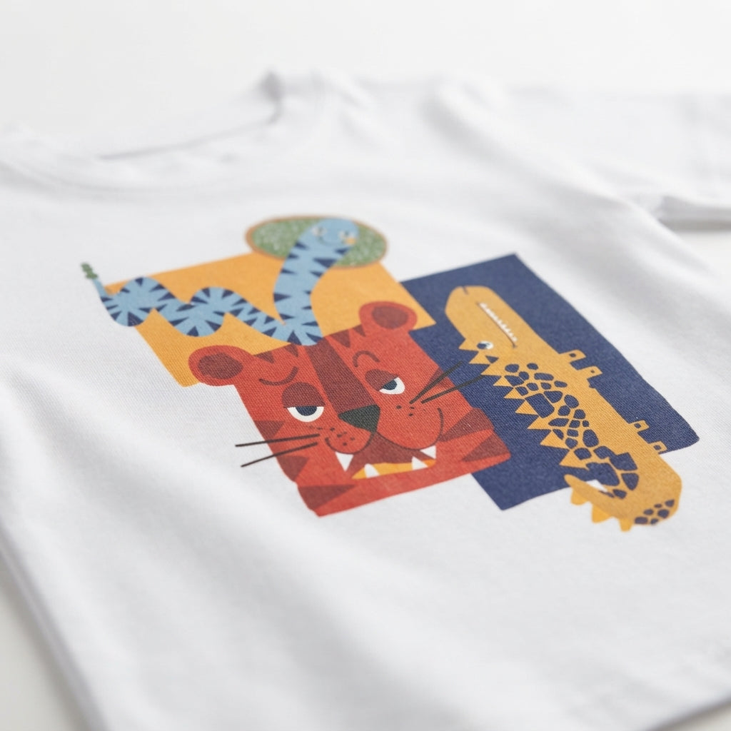 Camisa Estampado Selva + Bermuda