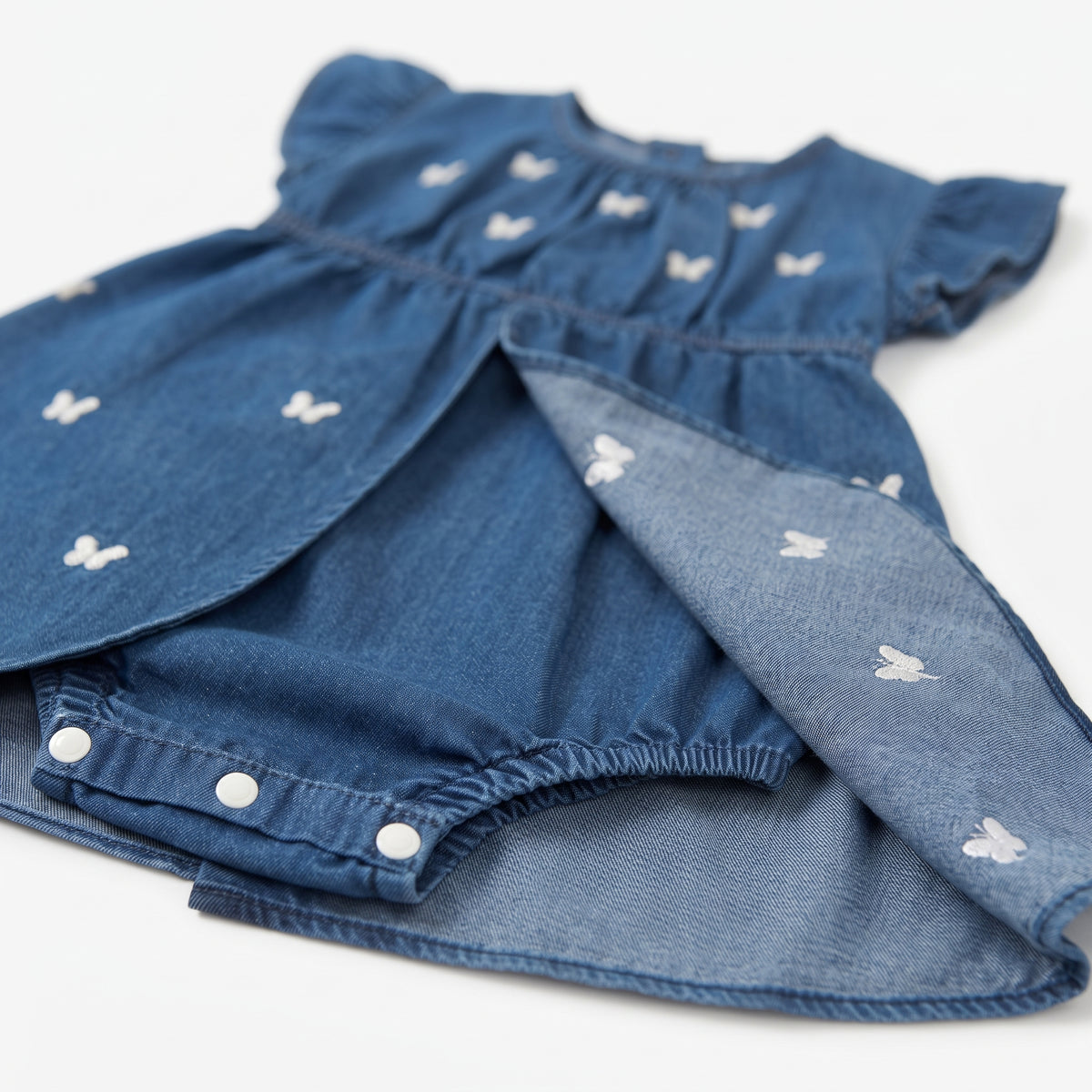 Mameluco Maripositas Denim