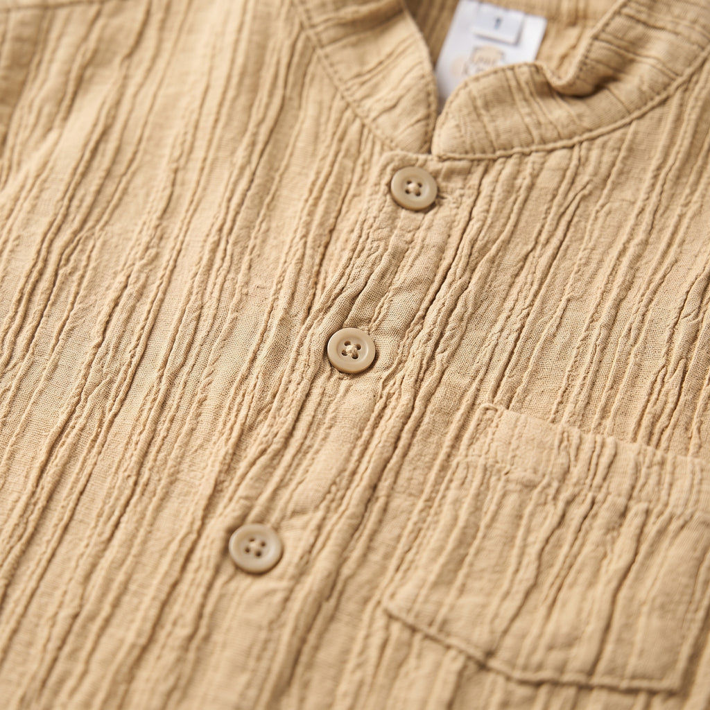 Camisa + Bermuda Rayitas Lino