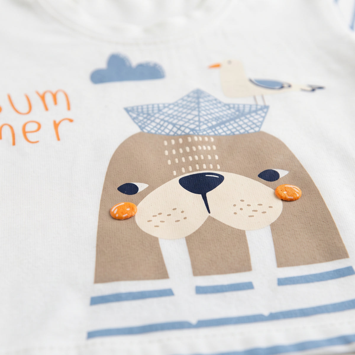 Camisa Summer + Bermuda Drill