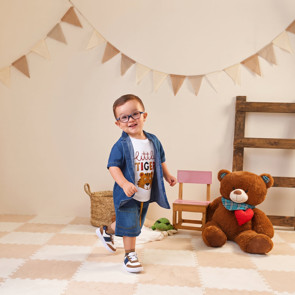 Set 3 piezas Tiger Denim