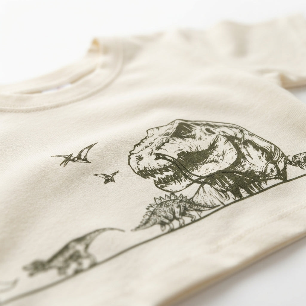 Camisa T-rex + Bermuda Drill