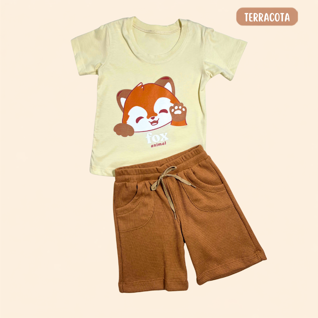 Camisa Fox + Bermuda