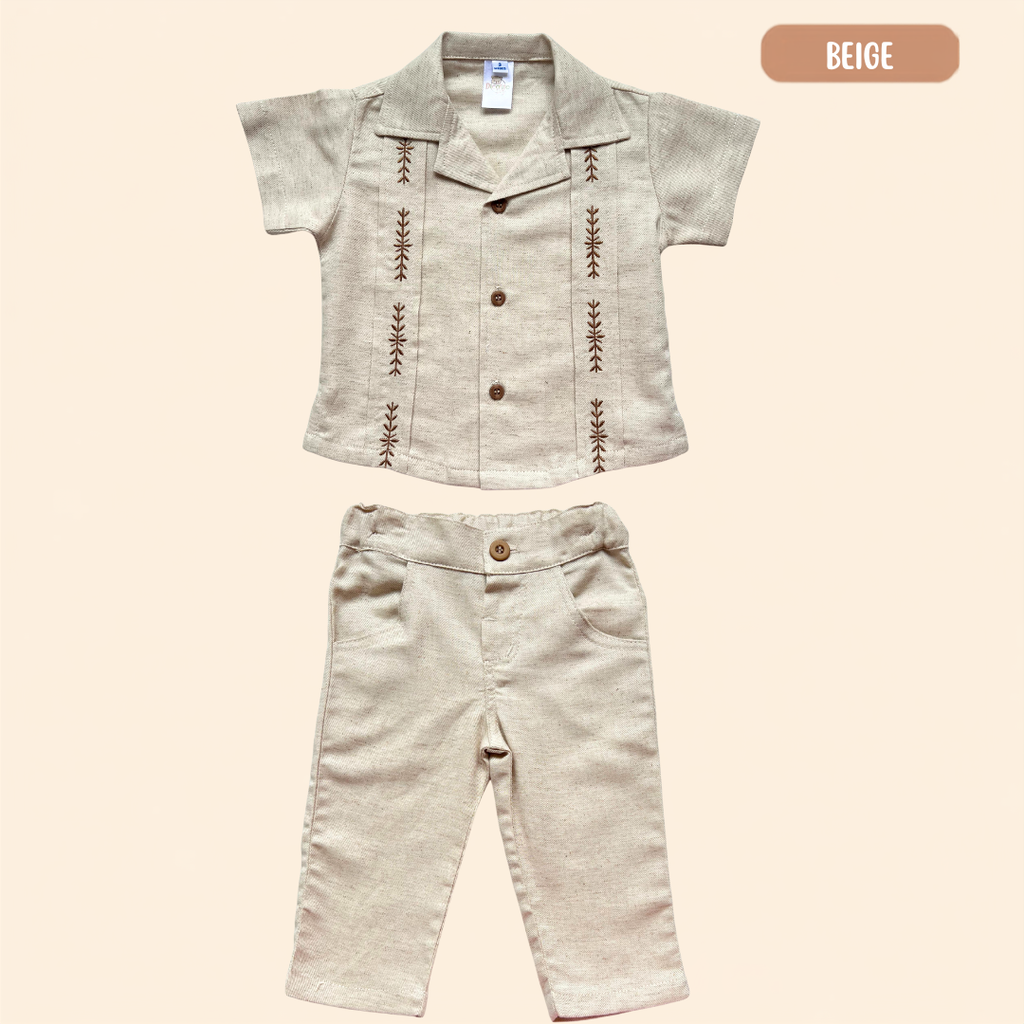 Camisa Guayabera + Pantalón