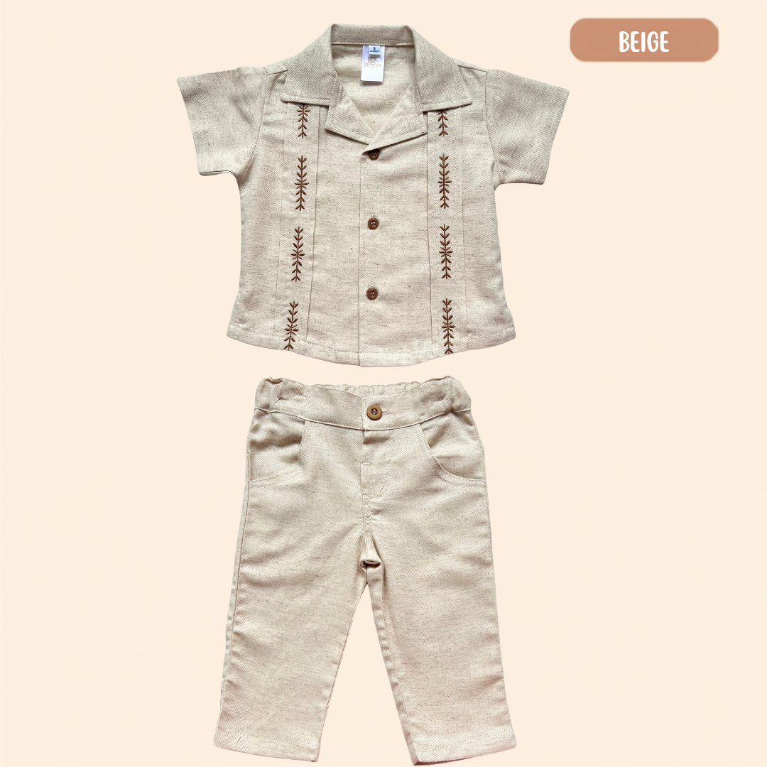 Camisa Guayabera + Pantalón