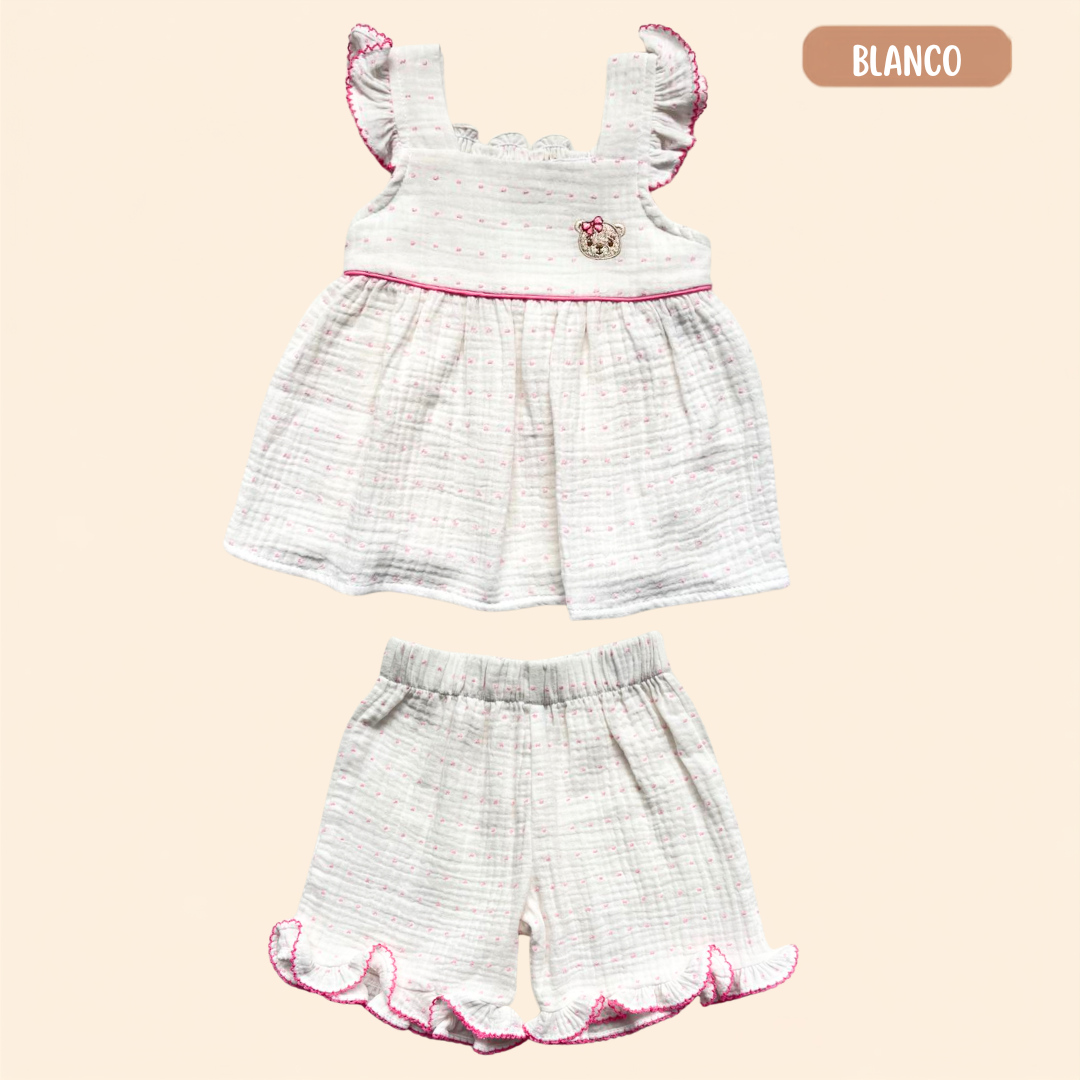 Blusita Osita + Short Lino