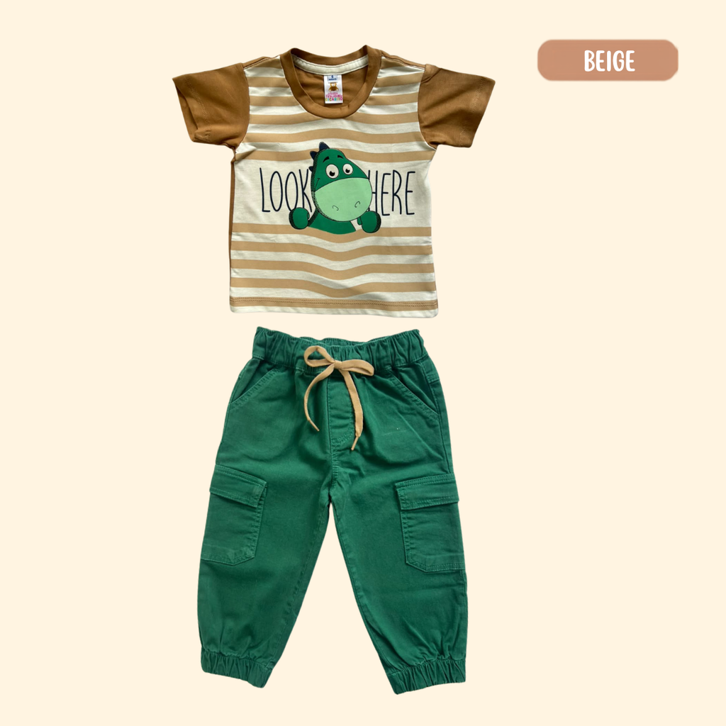 Camisa Dino Rayitas + Jogger