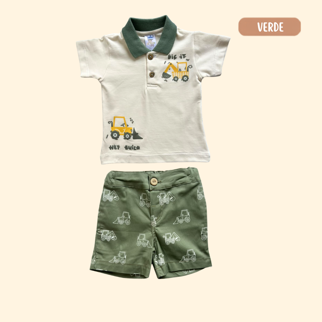 Polo Carritos + Short Drill