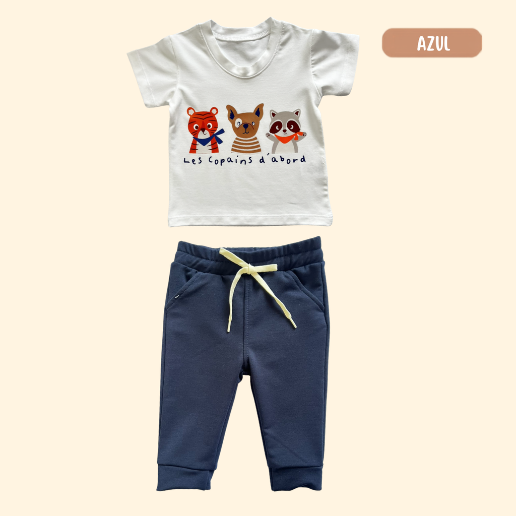 Camisa Animals + Sudadera